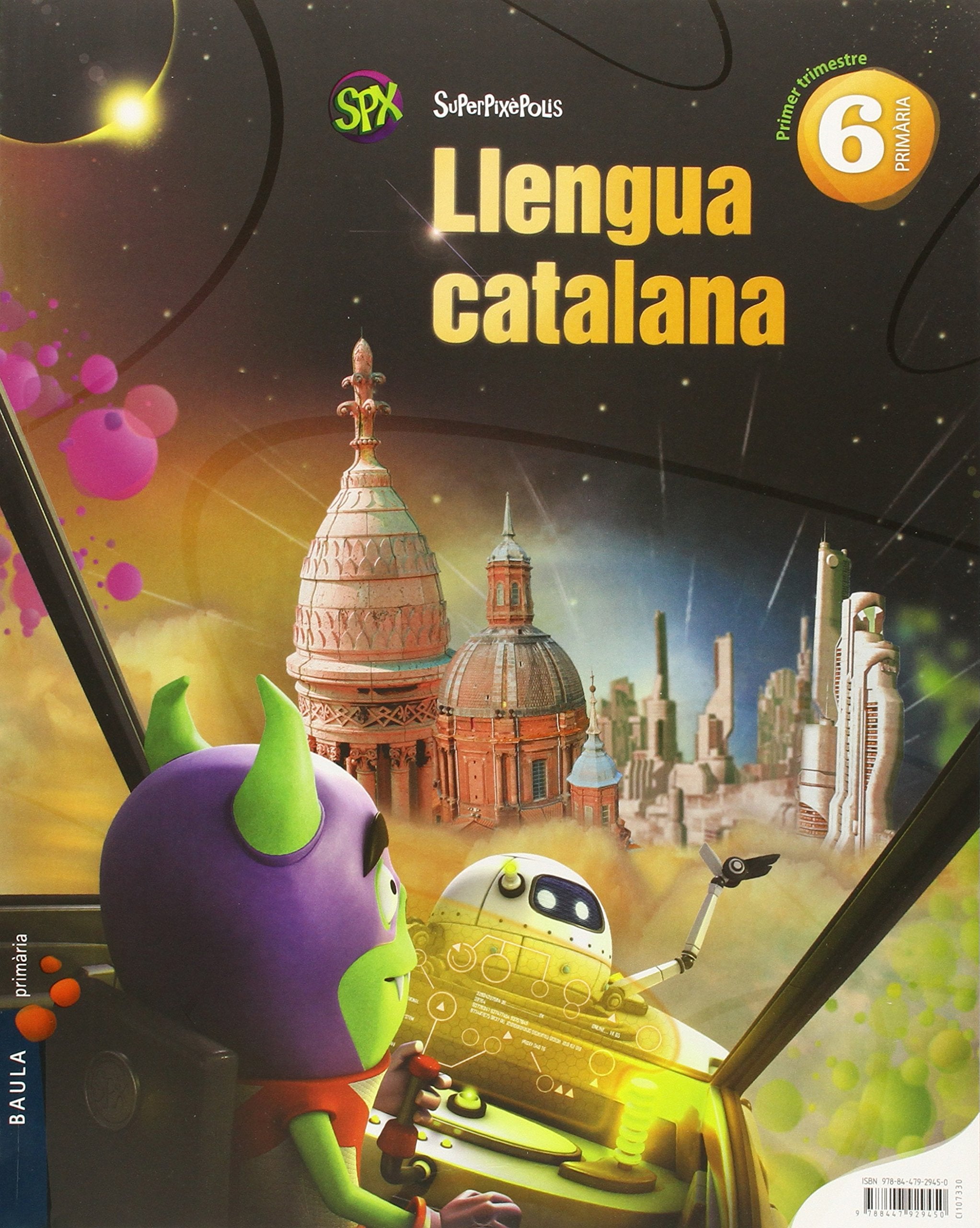 Llengua catalana 6è Primària Superpixèpolis LA book