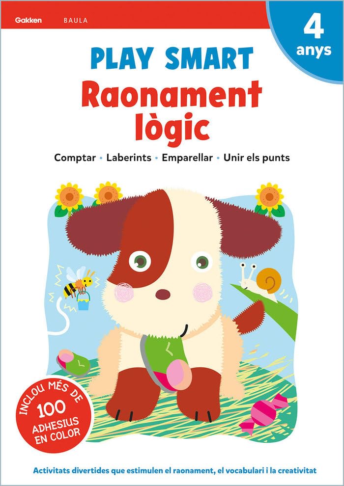 Play Smart Raonament lògic 4 anys (Quaderns Gakken) Tiptoi & Games