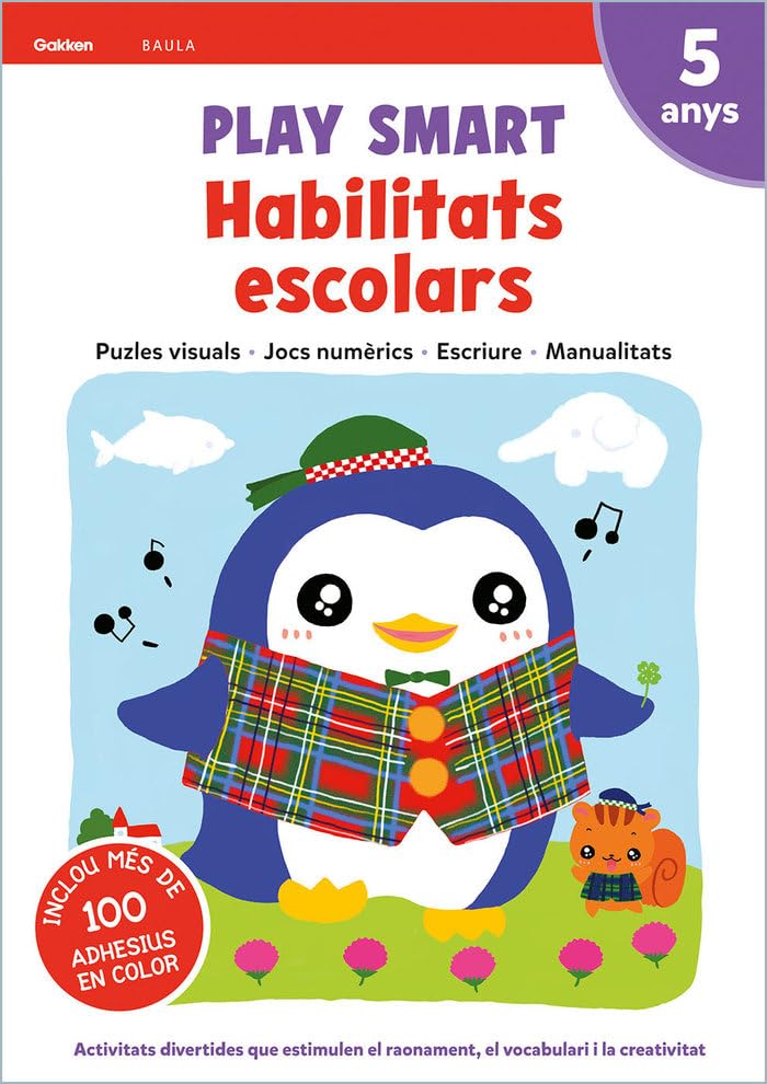 Play Smart Habilitats escolars 5 anys (Quaderns Gakken) Tiptoi & Games