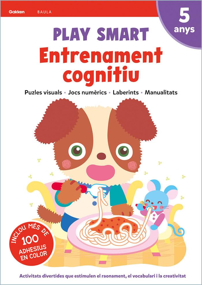 Play Smart Entrenament cognitiu 5 anys (Quaderns Gakken) Living & Furnishing