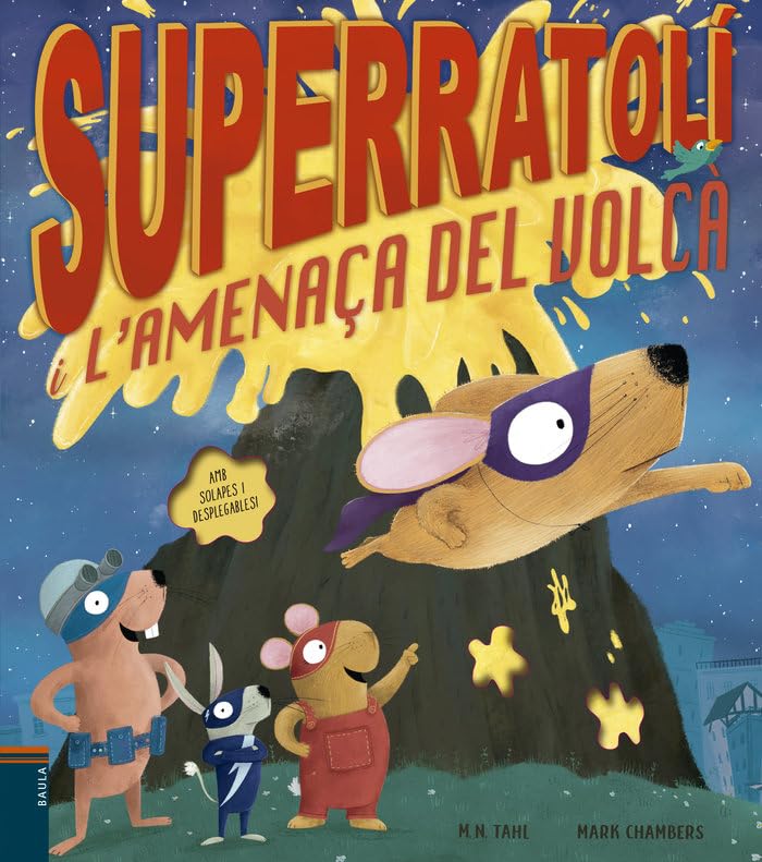 Superratolí i l'amenaça del volcà (Àlbums) Tiptoi & Games