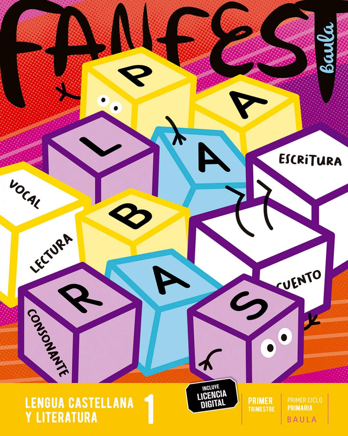 Lengua castellana y literatura 1º Primaria Libro alumno Fanfest (Projecte Fanfest) Non-fiction