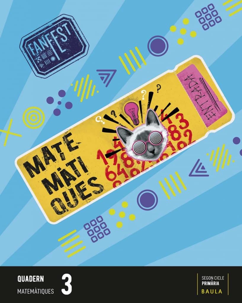 Quadern Matemàtiques 3r Primària Fanfest - Espiral (Projecte Fanfest) Non-fiction