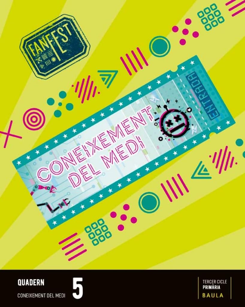 Quadern Coneixement del medi 5è Primària Fanfest - Espiral book