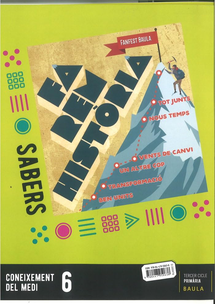 Llibre Sabers Coneixement del medi 6è Primària Fanfest book