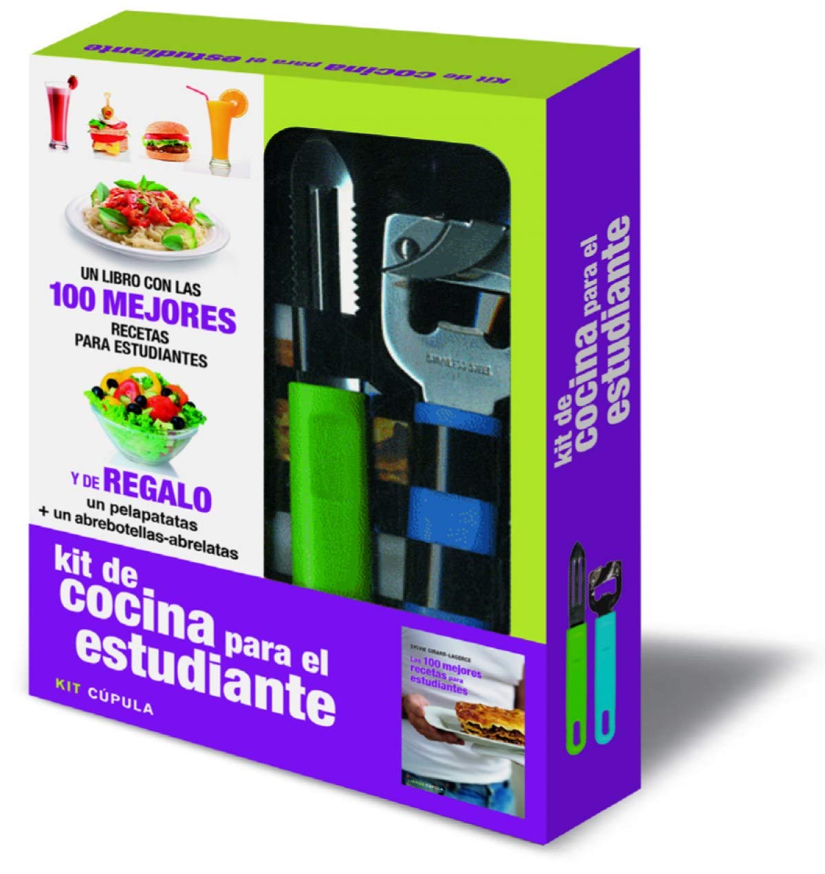 Kit de cocina para el estudiante: Las 100 mejores recetas para estudiantes book