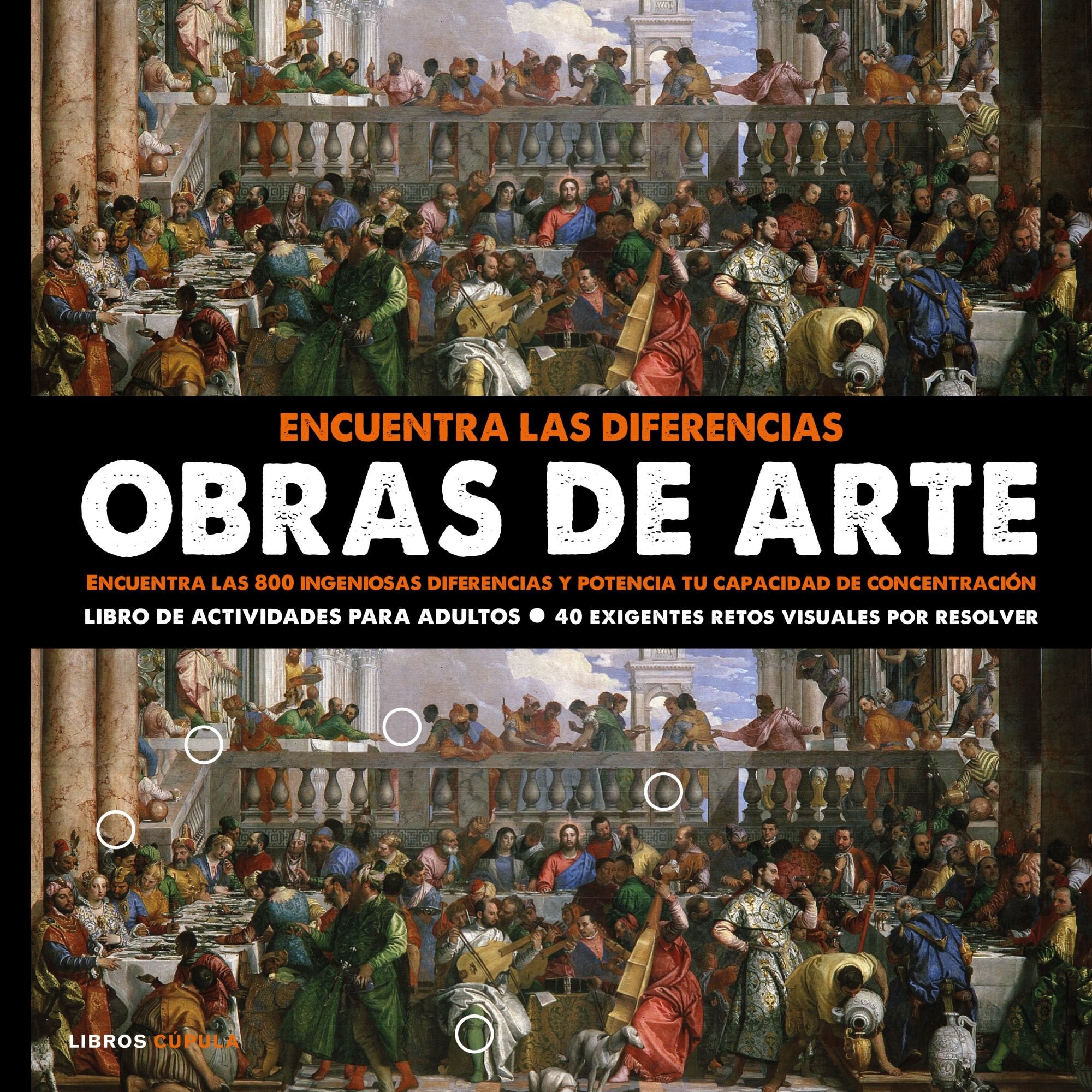 Encuentra las diferencias. Obras de arte Leisure & Fun