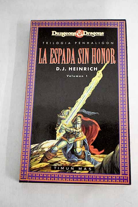 La espada sin honor (trilogia penhaligon 1) Books