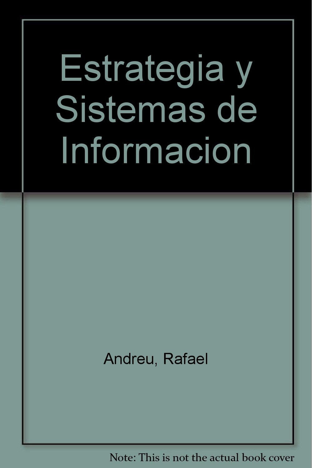 Estrategia y sistemas de informacion book