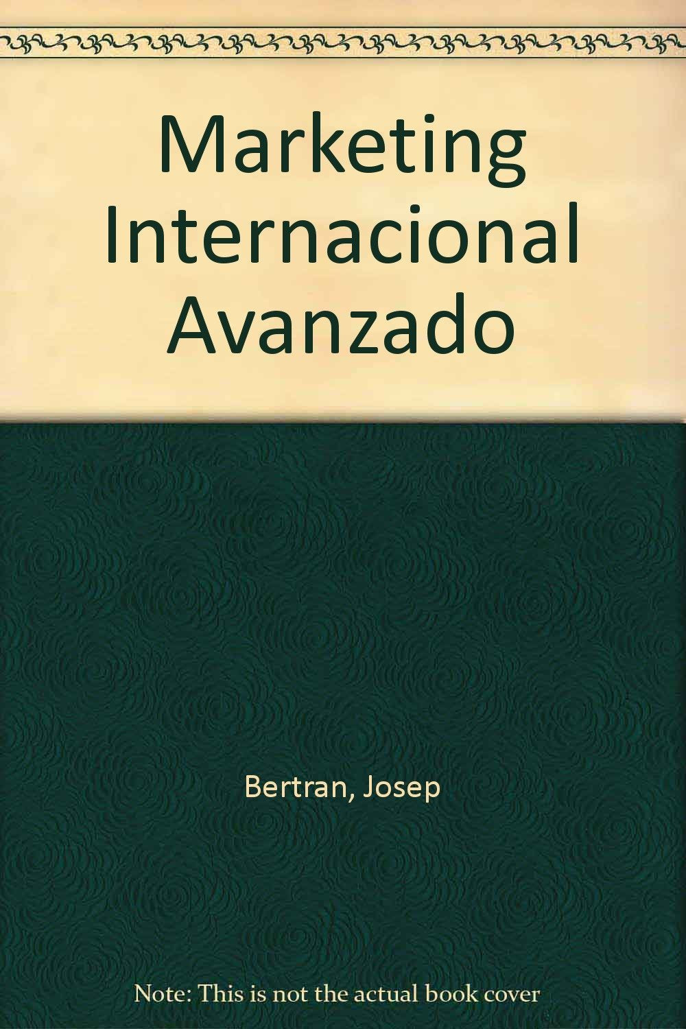 Marketing internacional avanzado book