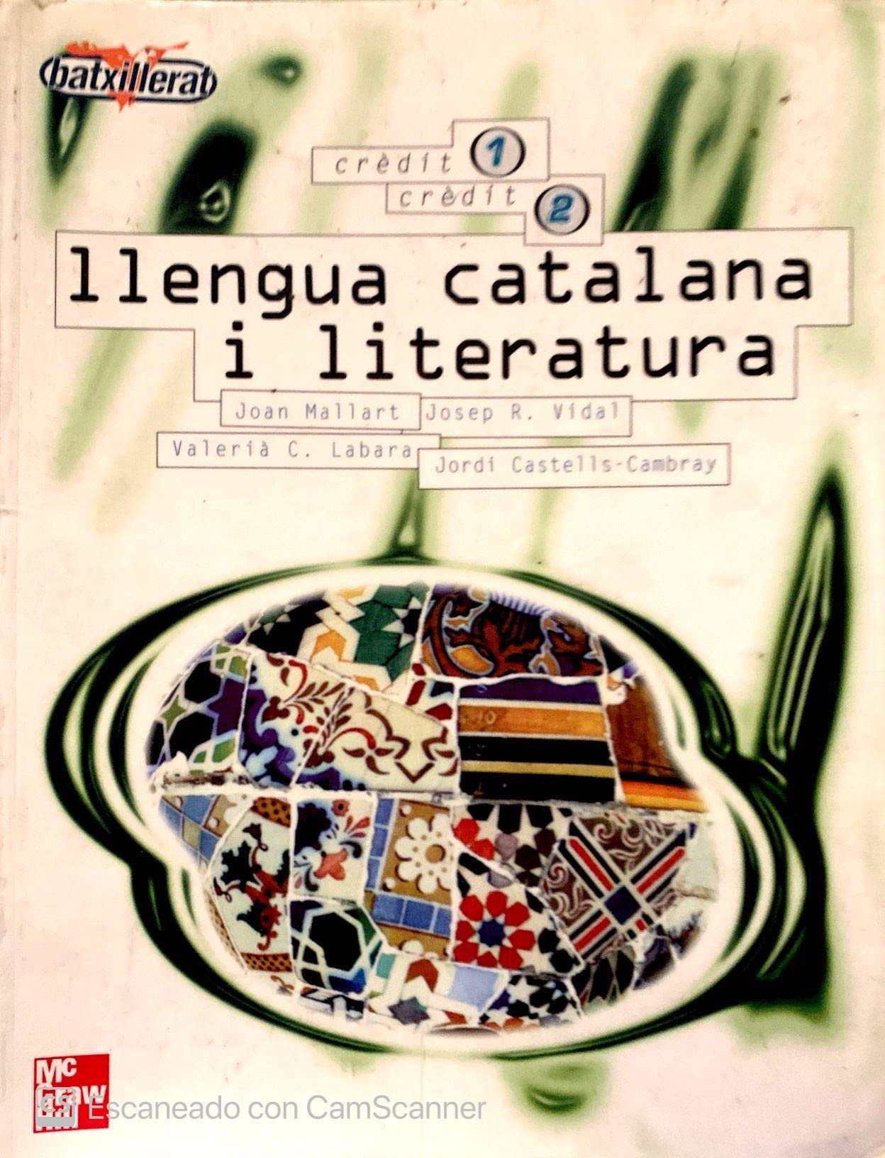Llengua catalana I literatura, batxillerat book