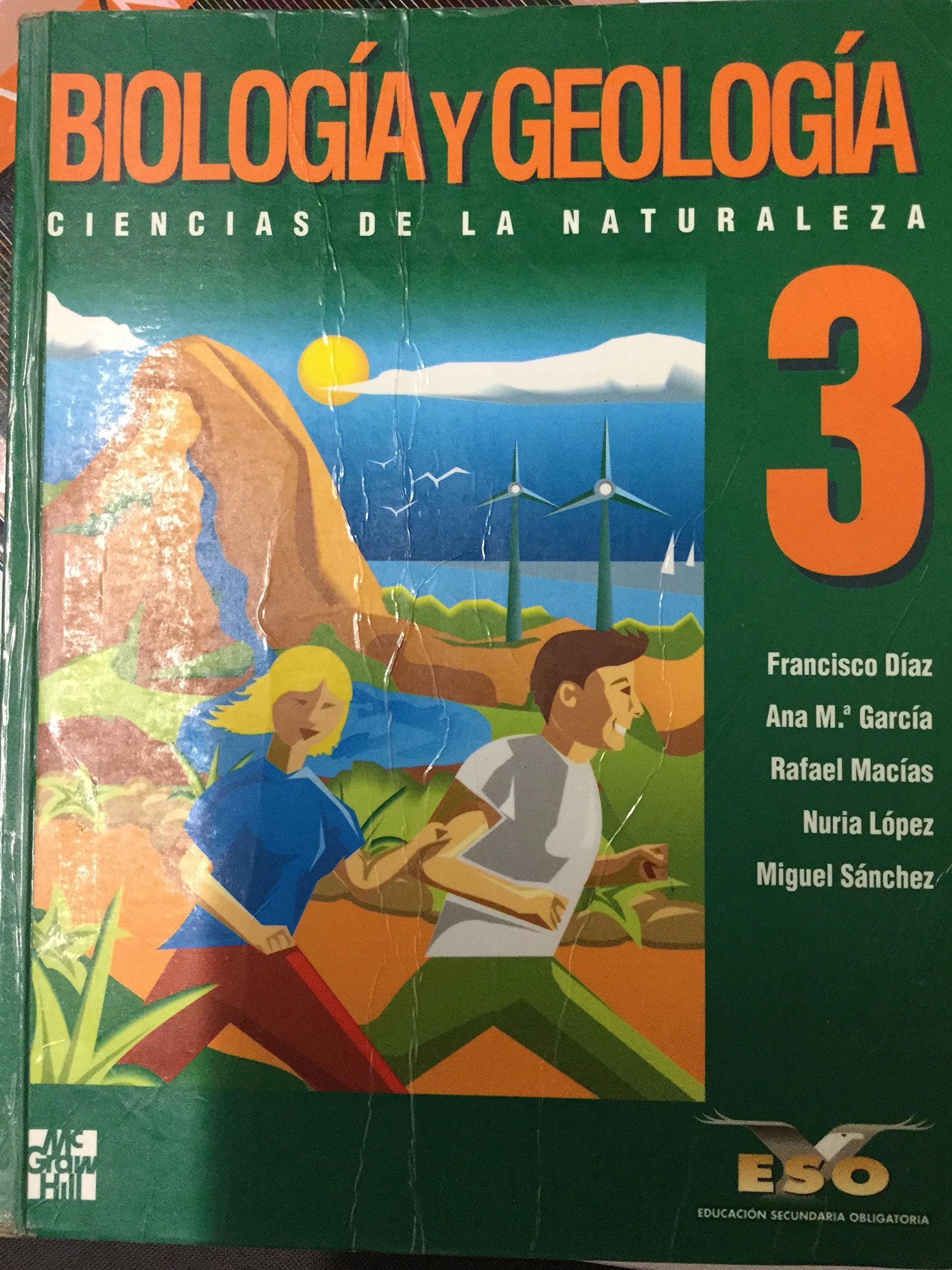 Biologia y Geologia 3 - Ciencias de La Naturaleza book