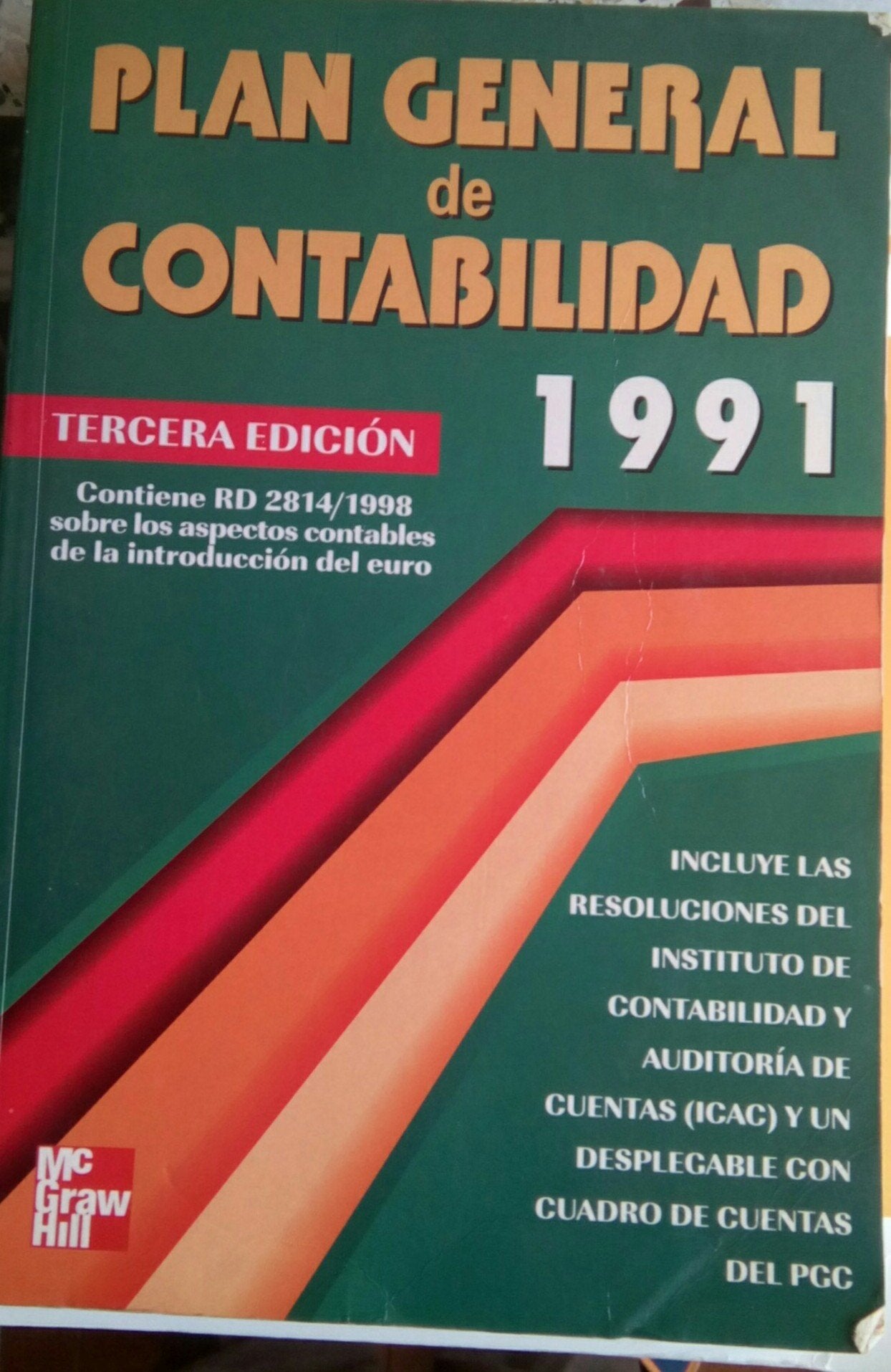 Plan general de contabilidad 1991 VVAA and Mc Graw Hill Books
