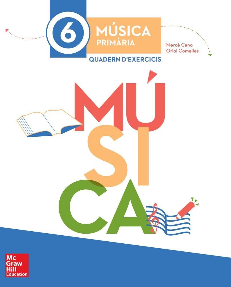 Música, 5 Educació Primària. Quadern d'exercicis Professional & Reference Books