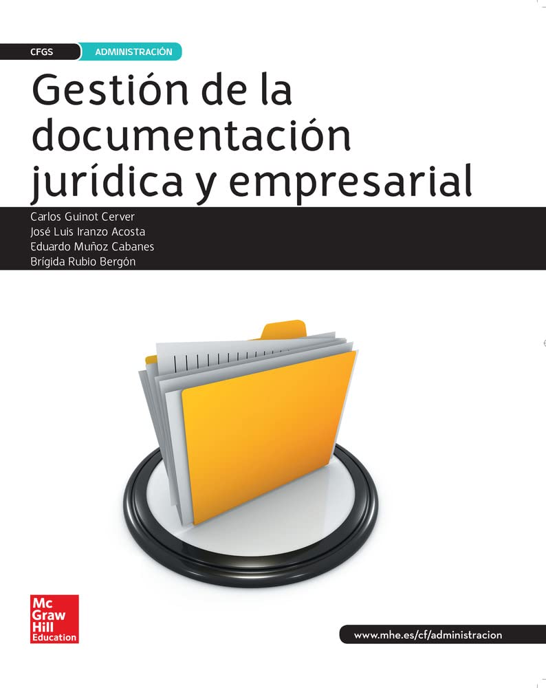 Gestión de la documentación jurídica y empresarial, grado superior Study Guides