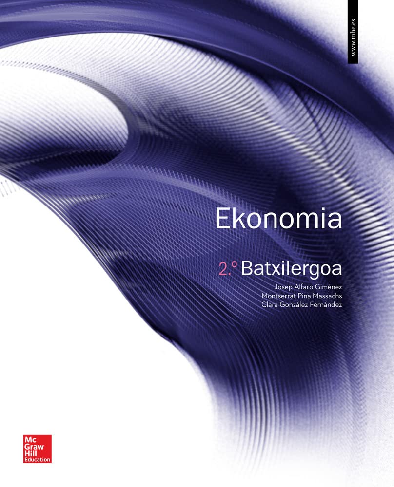 BL Empresaren Ekonomia 2 Batxilergoa. Libro digital. Euskera. Non-fiction
