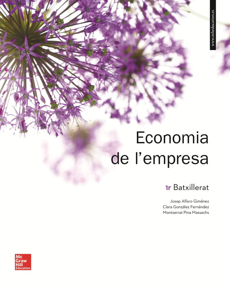 LA - Economia de l'empresa 1er. Batxillerat. Llibre alumne. Books