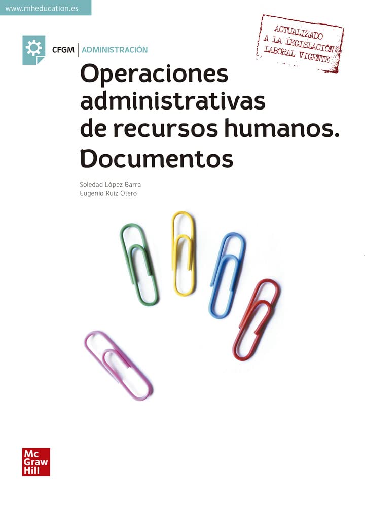 CUTX Operaciones adminstrativas de recursos humanos GM book