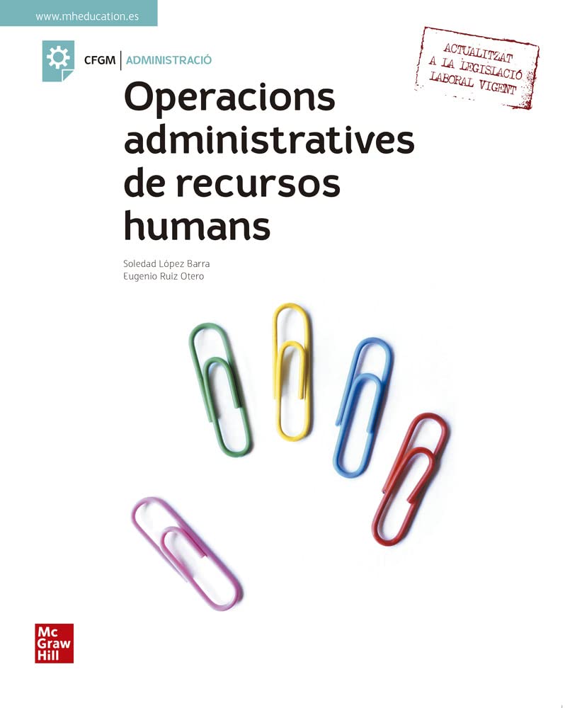 Operacions administratives recursos humans GM. Llibre alumne Books