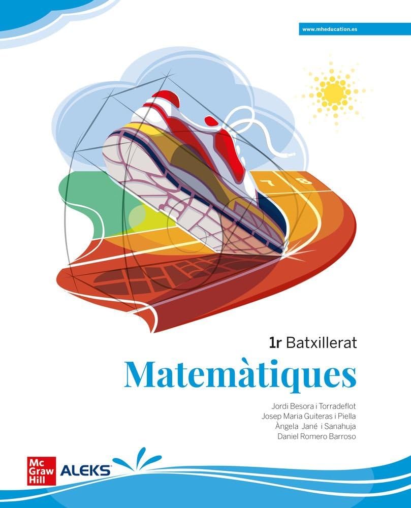 Matemàtiques 1r Batxillerat book
