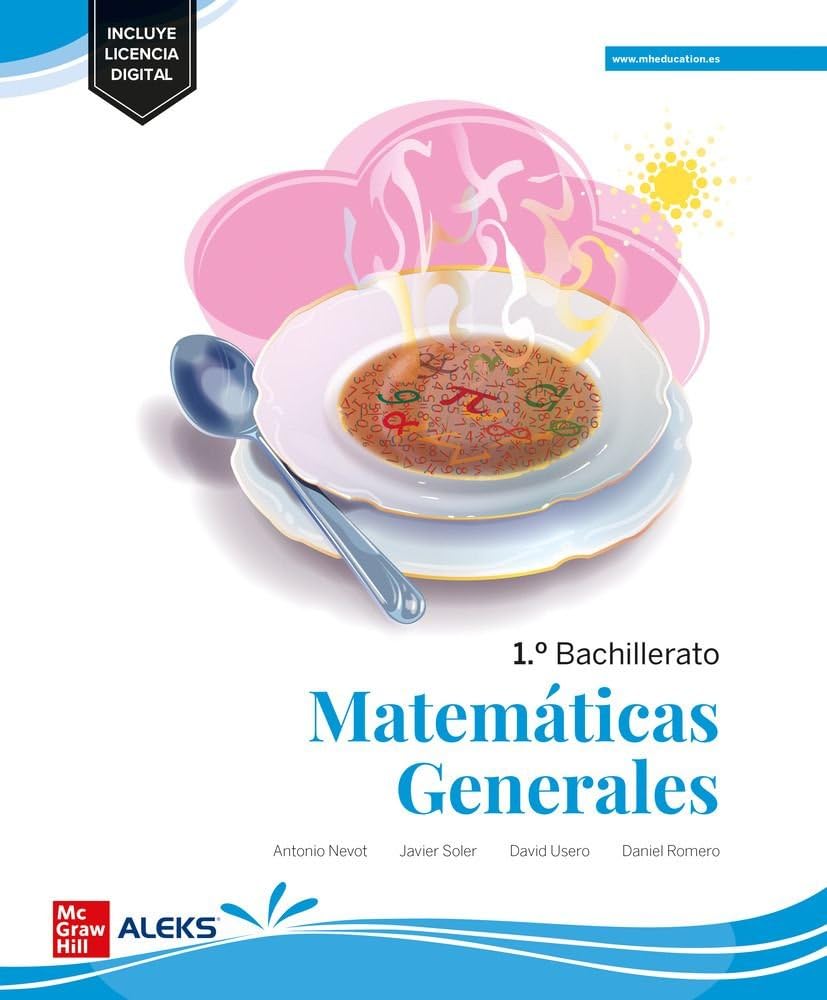 Matemáticas Generales 1.º Bachillerato book