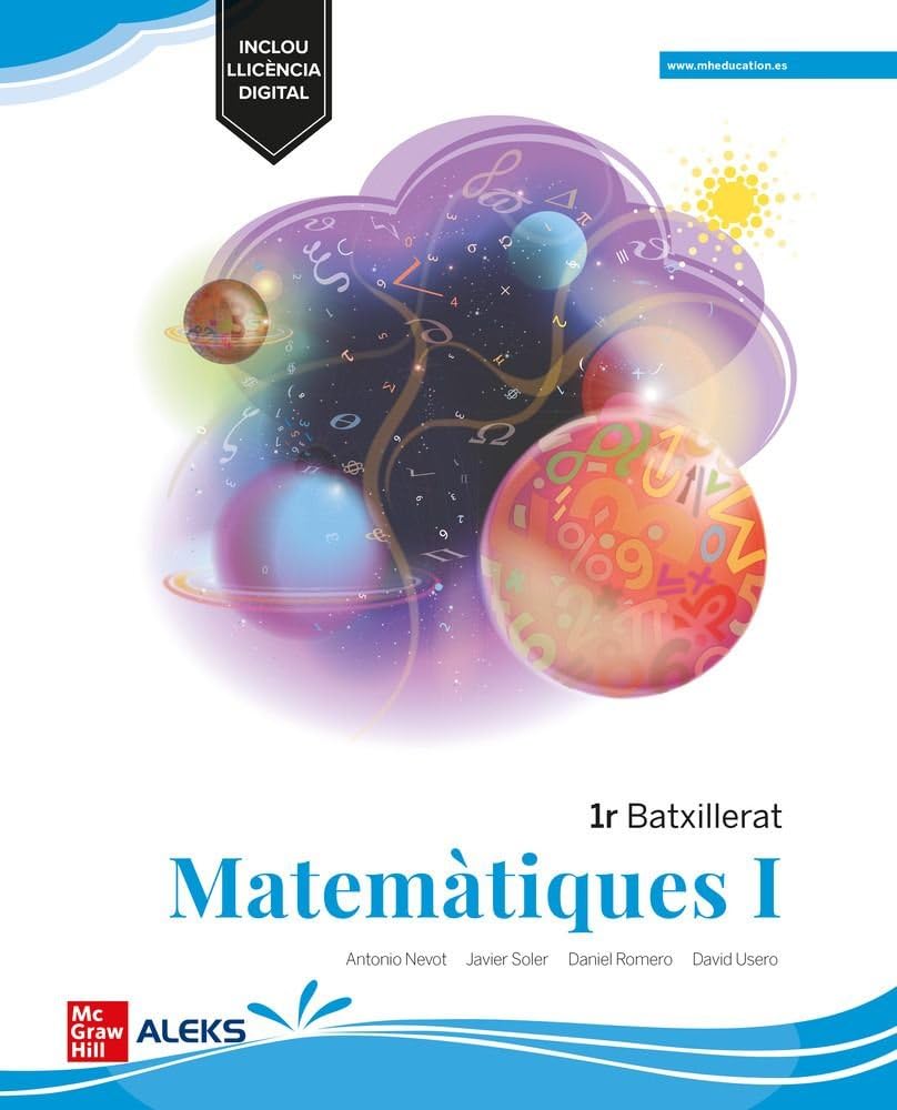 Matemàtiques 1r Batxillerat - Mediterrània Professional & Reference Books