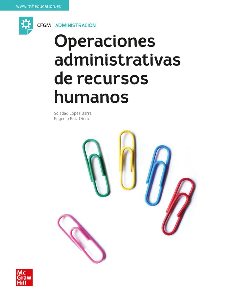 Operaciones administrativas de recursos humanos book