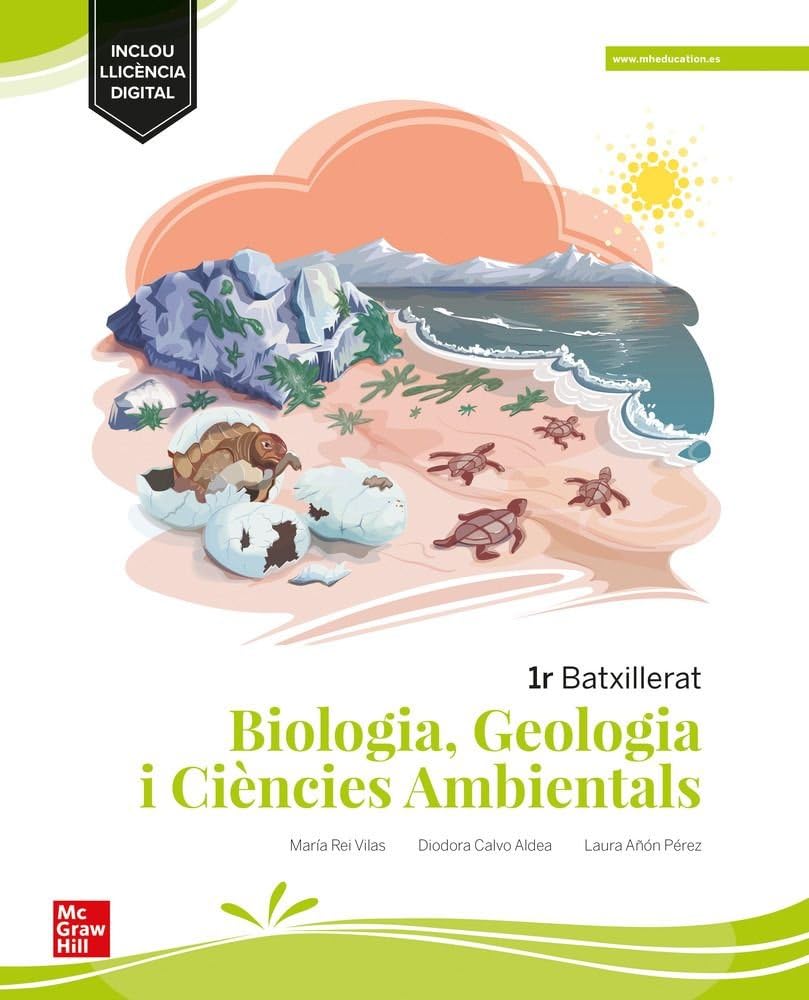 Biología, Geología i Ciències Ambientals 1r Batxillerat - Mediterrània book