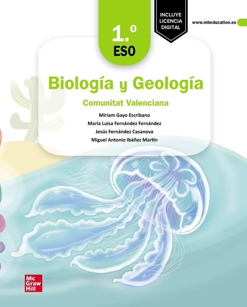 Biología y Geología 1.º ESO - C. Valenciana (Castellano) book