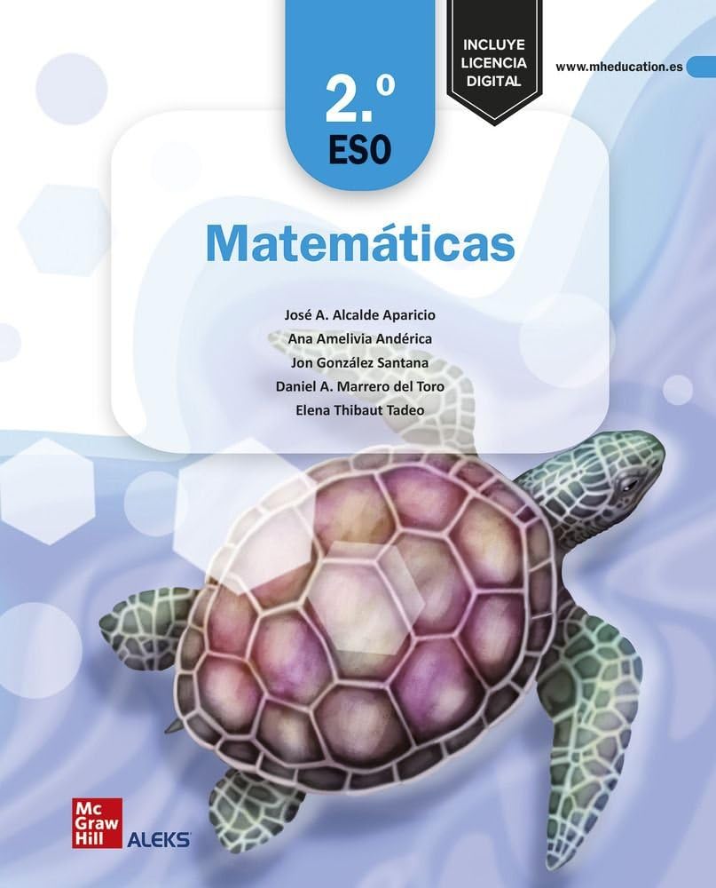 Matemáticas 2.º ESO book