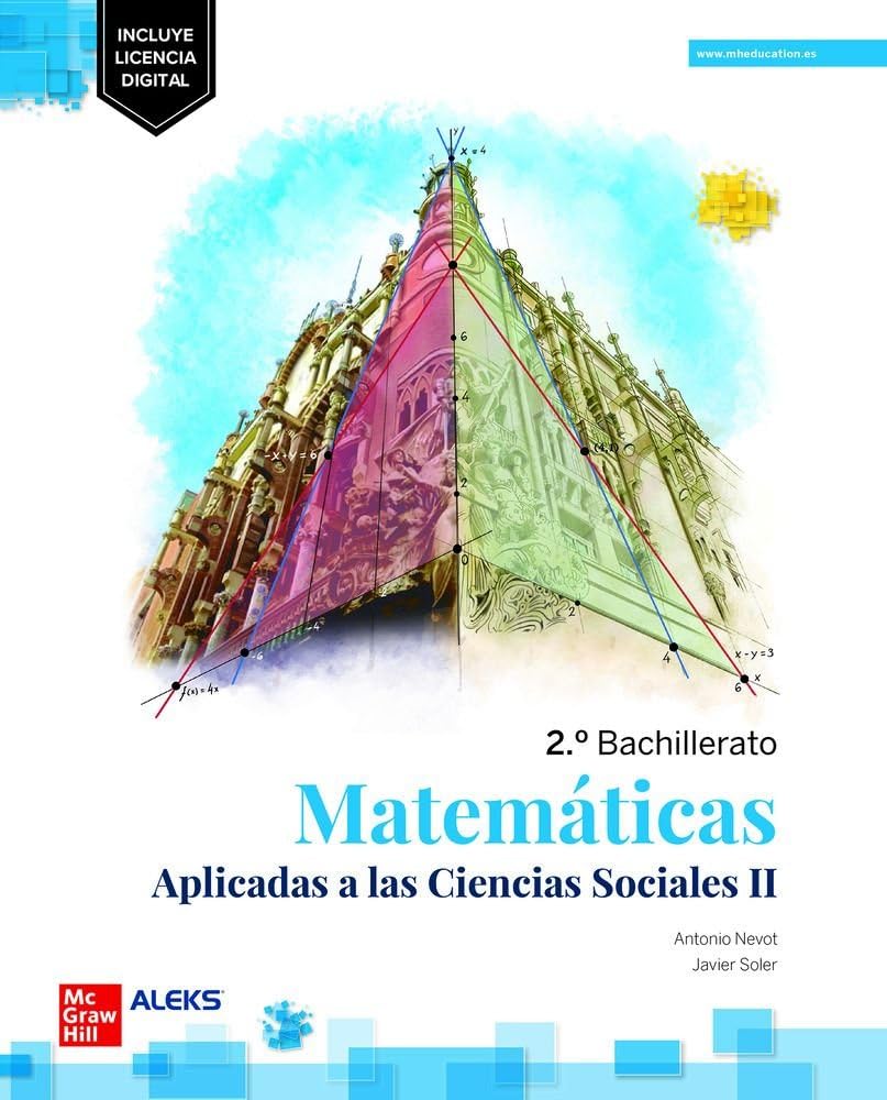Matemáticas Aplicadas a las Ciencias Sociales 2.º Bachillerato book
