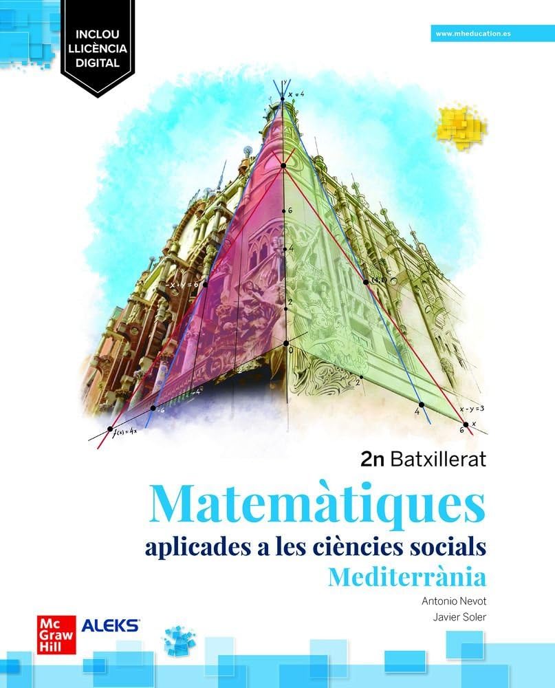 Matemàtiques Aplicades a les Ciències Socials 2n Batxillerat - Mediterrània book