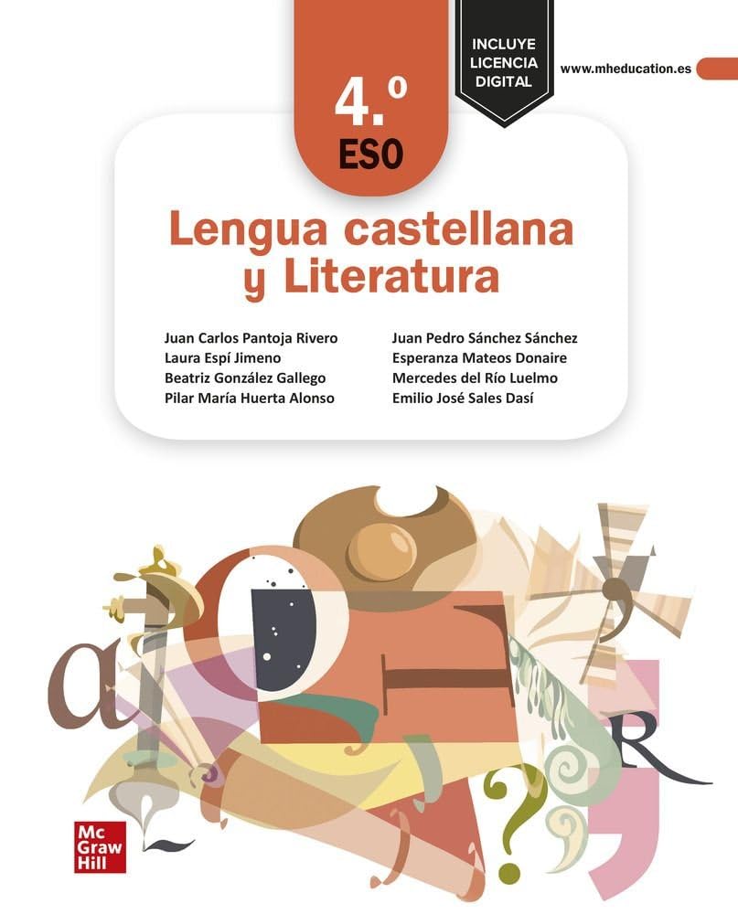 Lengua castellana y Literatura 4.º ESO book