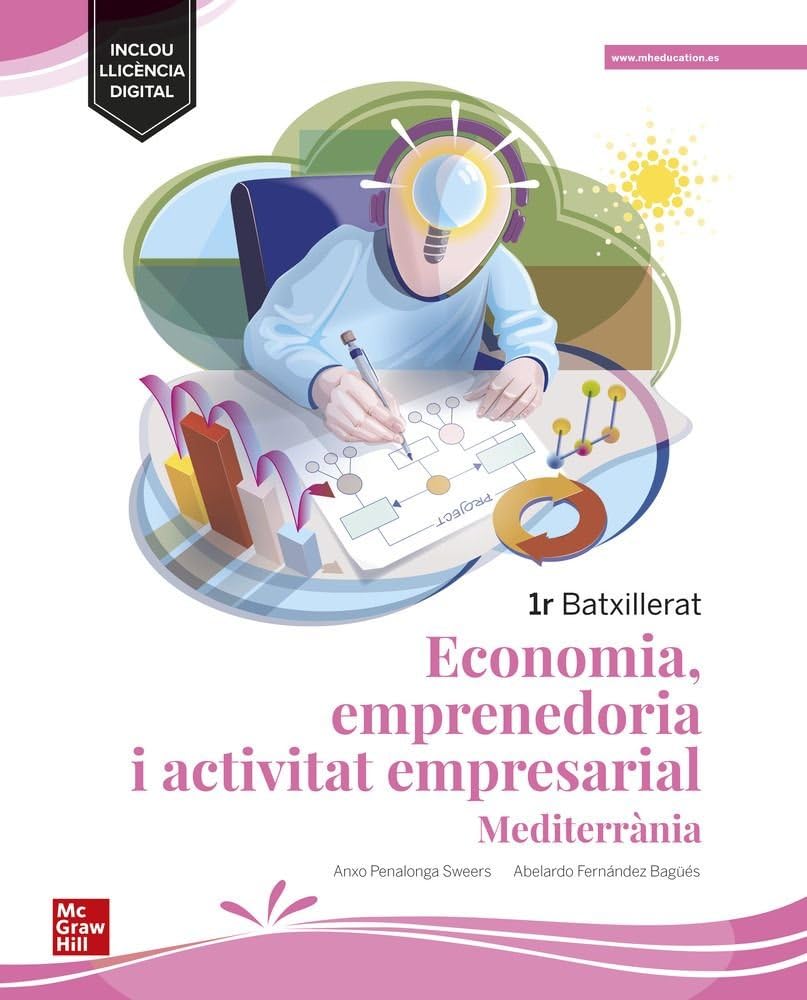 Economia, emprenedoria i activitat empresarial 1r Batxillerat - Mediterrània book