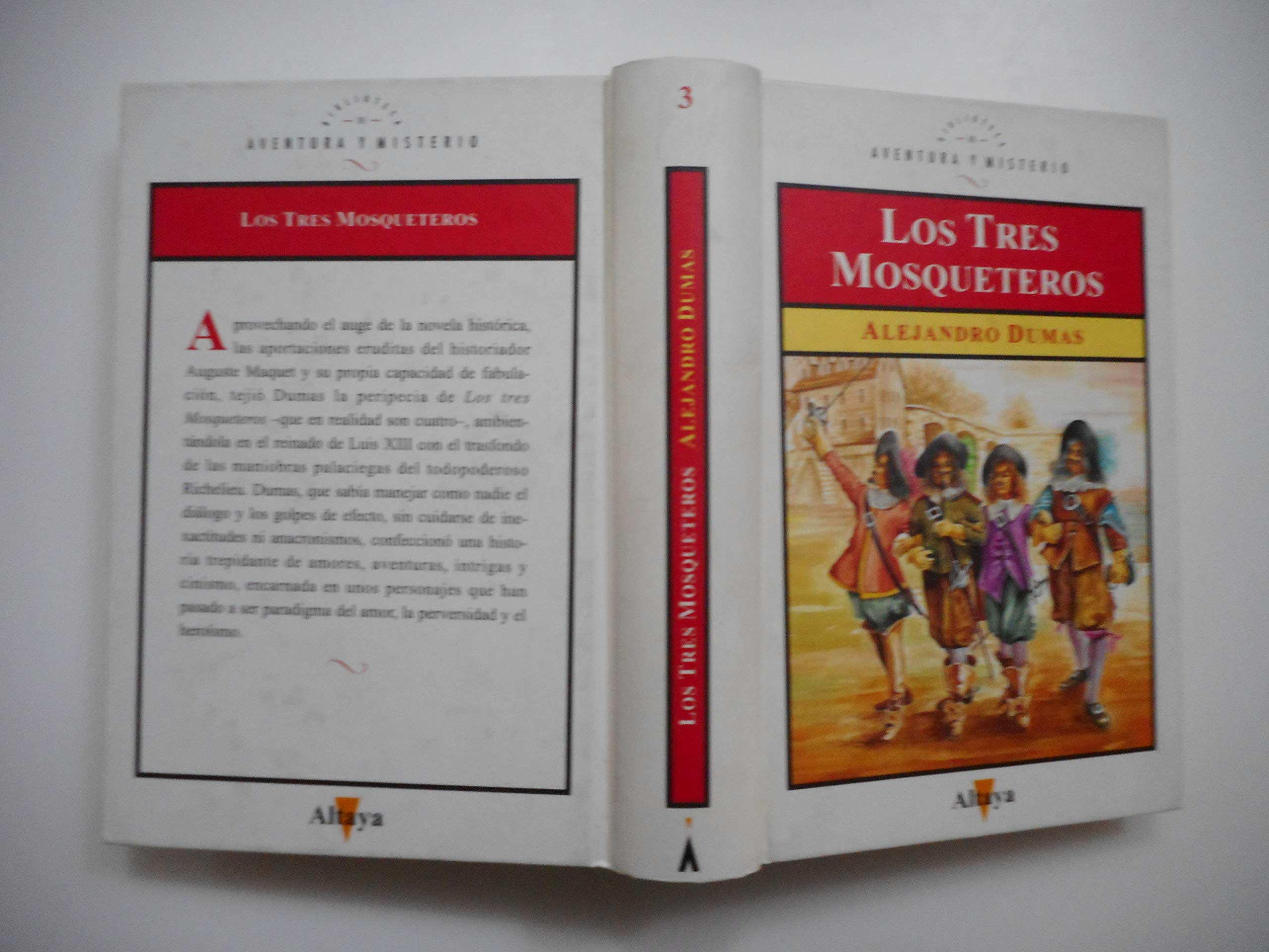 LOS TRES MOSQUETEROS. Biblioteca de Aventura y Misterio nº 3 book