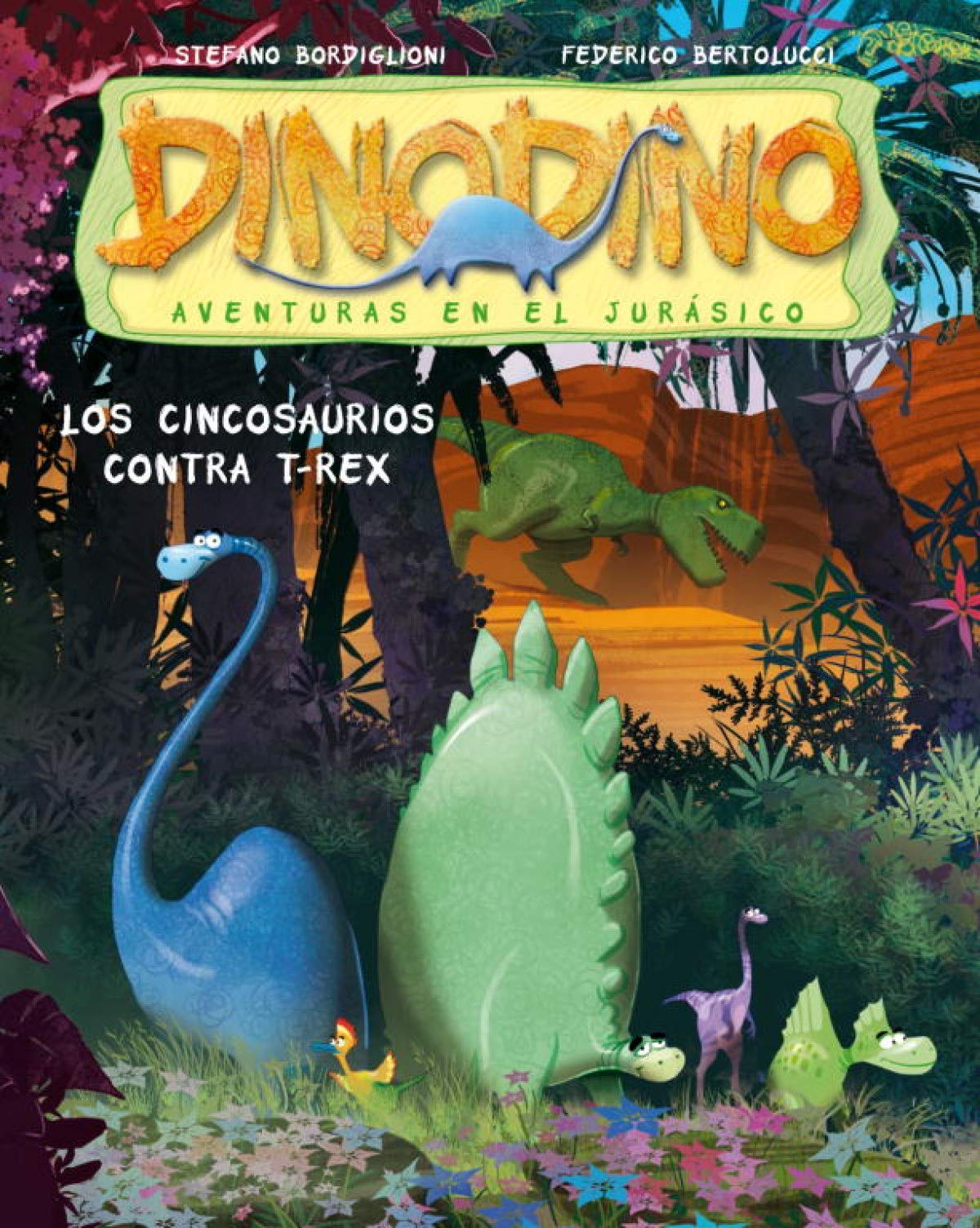 Los Cincosaurios contra T-Rex book