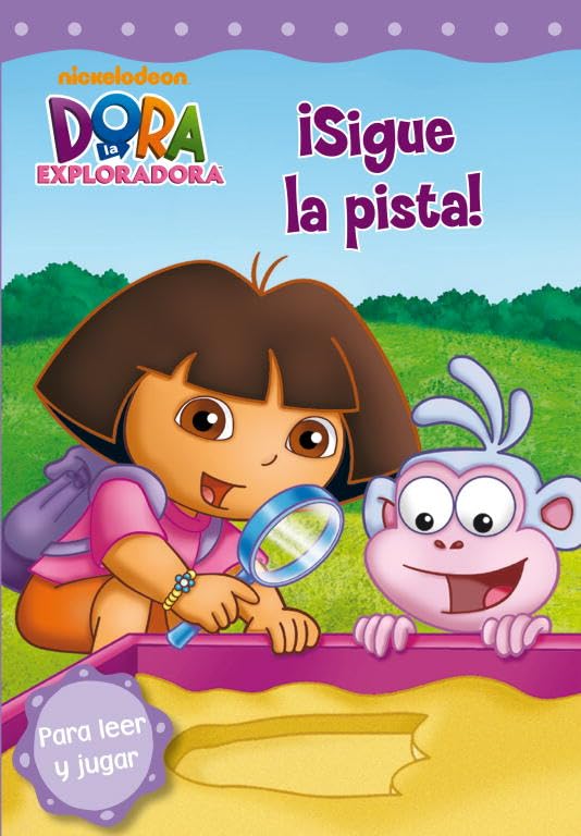 Dora la Exploradora. Lectoescritura - ¡Sigue la pista!: Para leer y jugar book