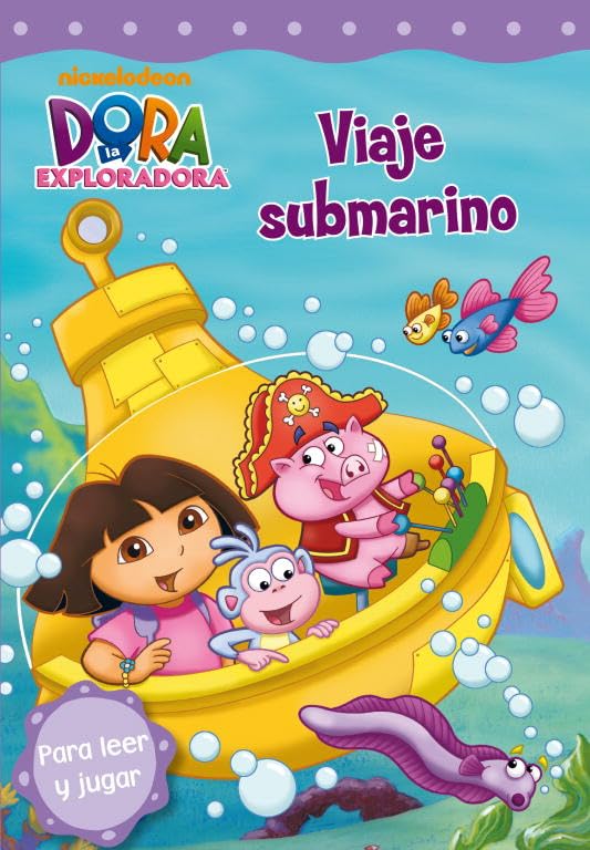 Dora la Exploradora. Lectoescritura - Viaje submarino: Para leer y jugar book