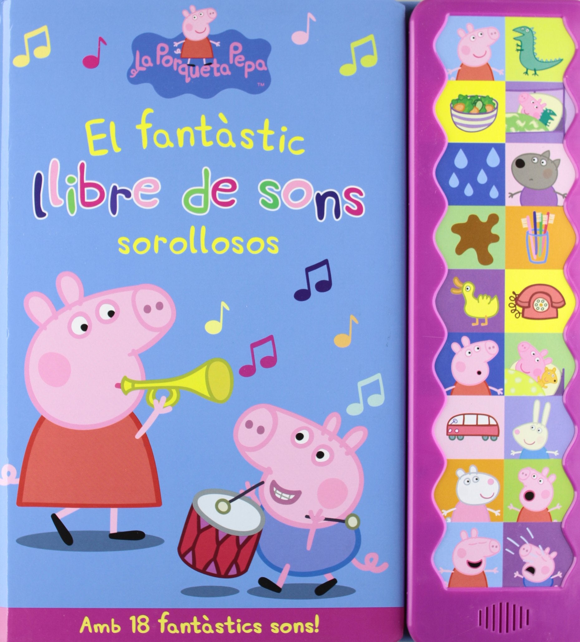 El fantàstic llibre de sons sorollosos (La porqueta Pepa núm.9) (La Porqueta Pepa. Llibre regal) Social Sciences