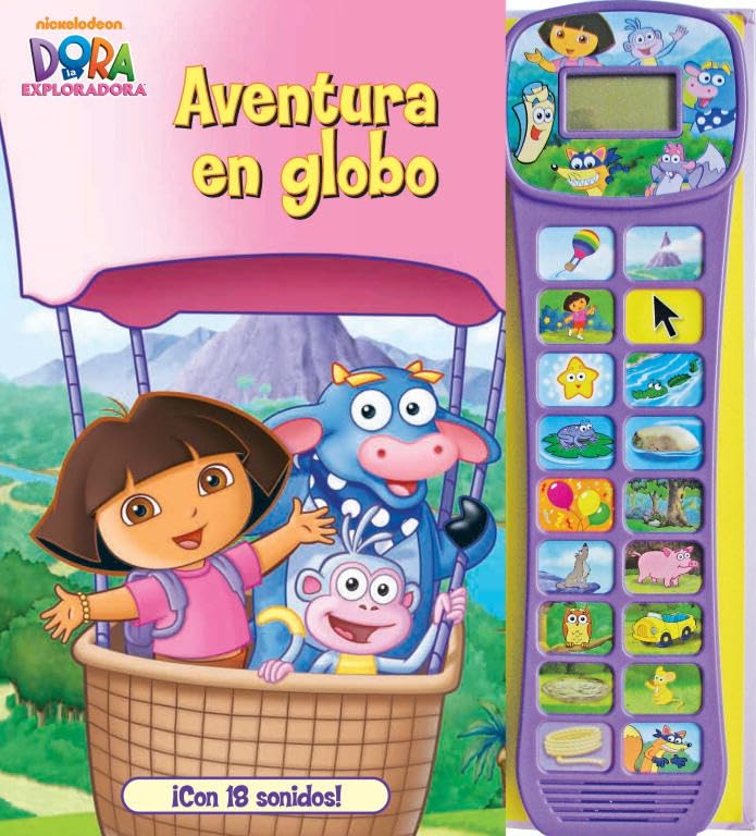 Dora la Exploradora. Libro con sonidos - Aventura en globo: ¡Con 18 sonidos! book