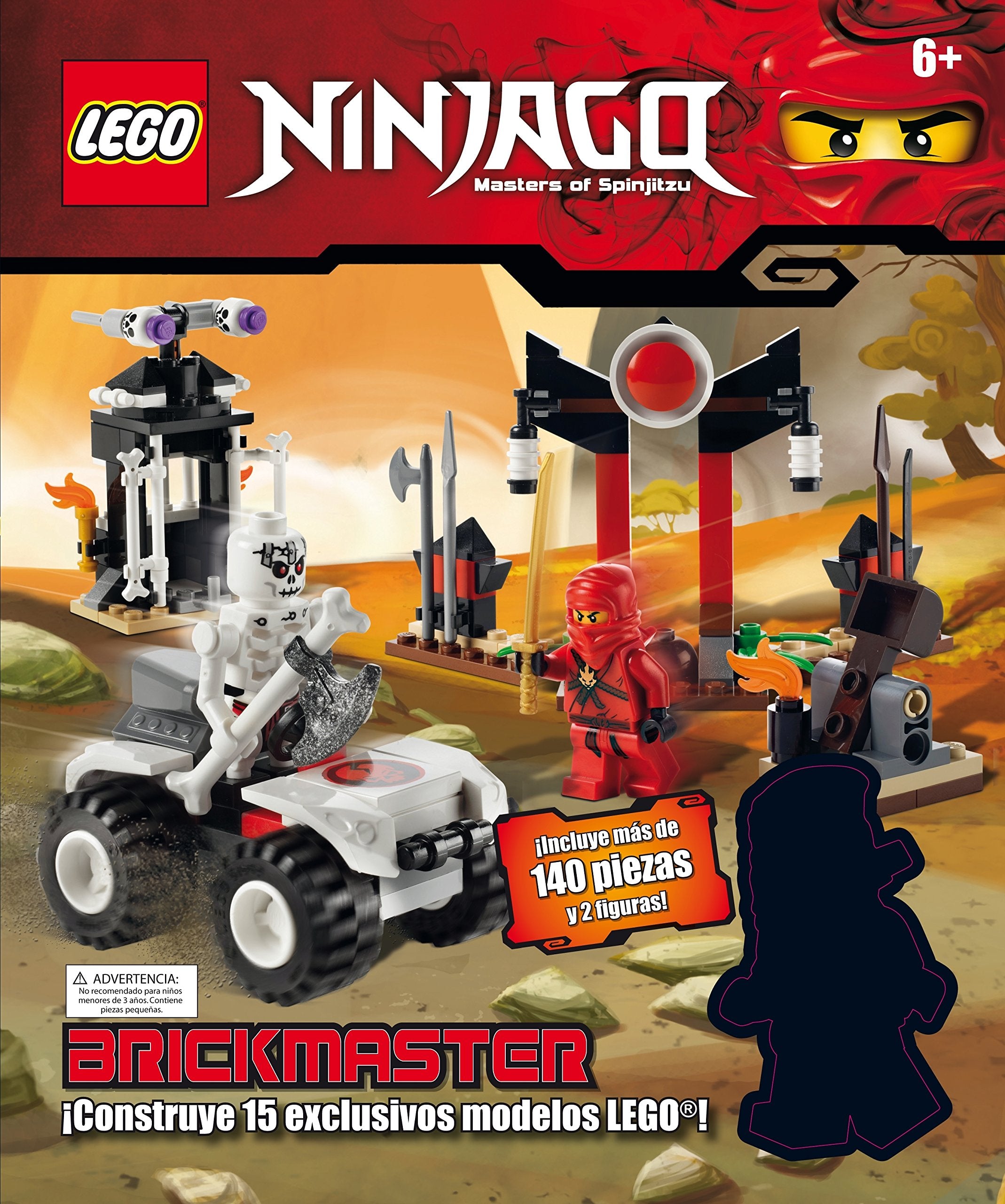 LEGO Ninjago Brickmaster: (Incluye piezas y dos figuras) Novels & Short Stories