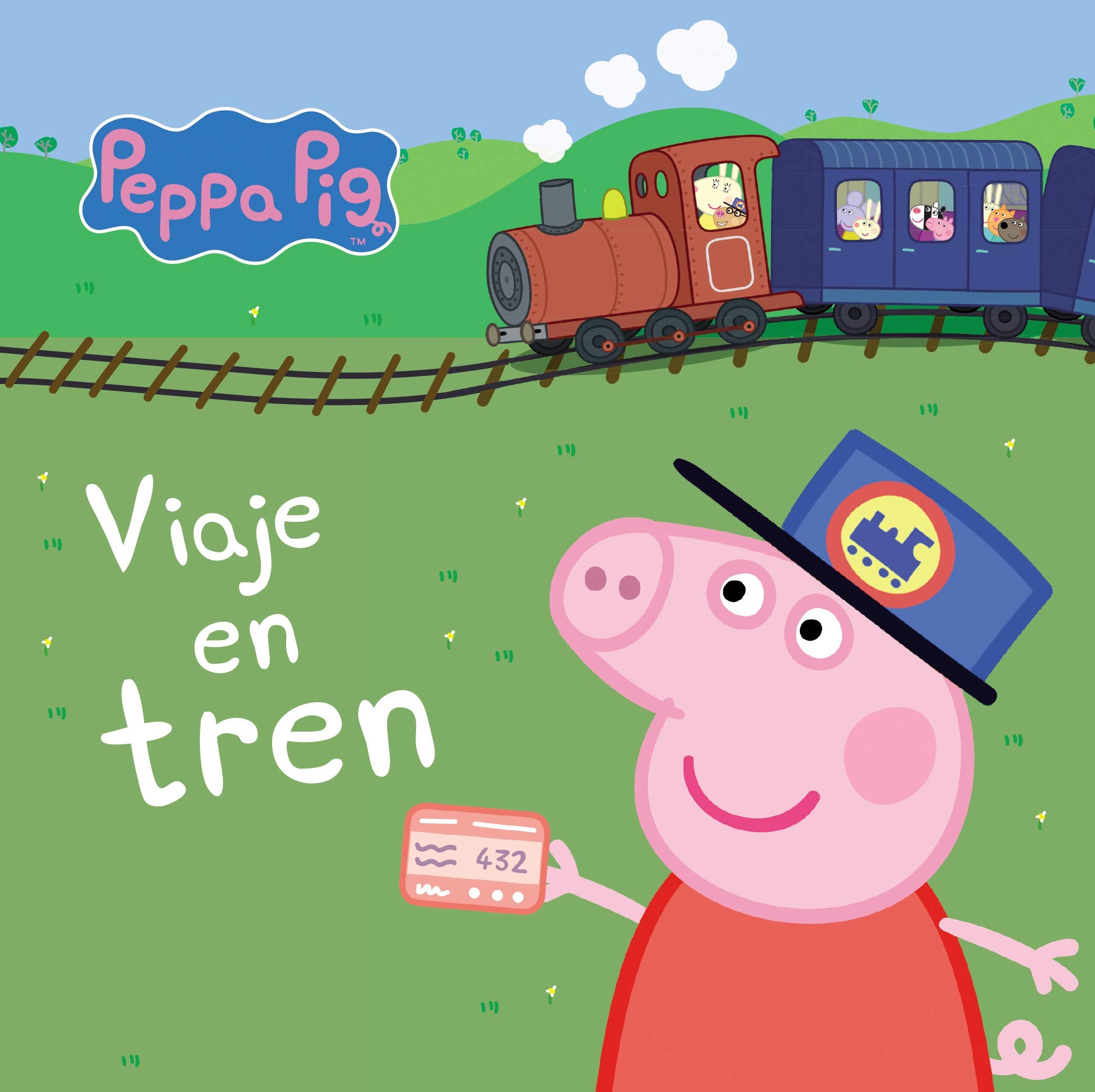 Peppa Pig. Libro de cartón - Viaje en tren book