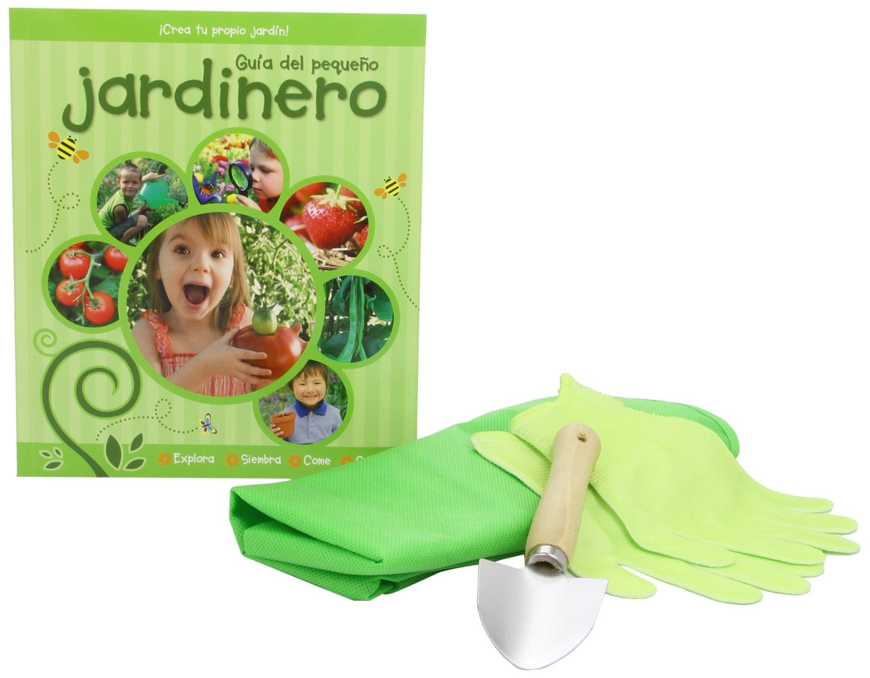 Pequeños jardineros: (Incluye delantal, pala y guantes de jardinería) book