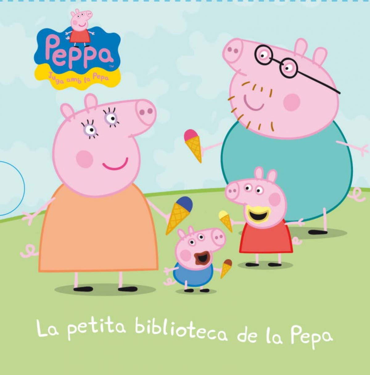 La petita biblioteca de la Pepa (La Porqueta Pepa. Mans petitones) book