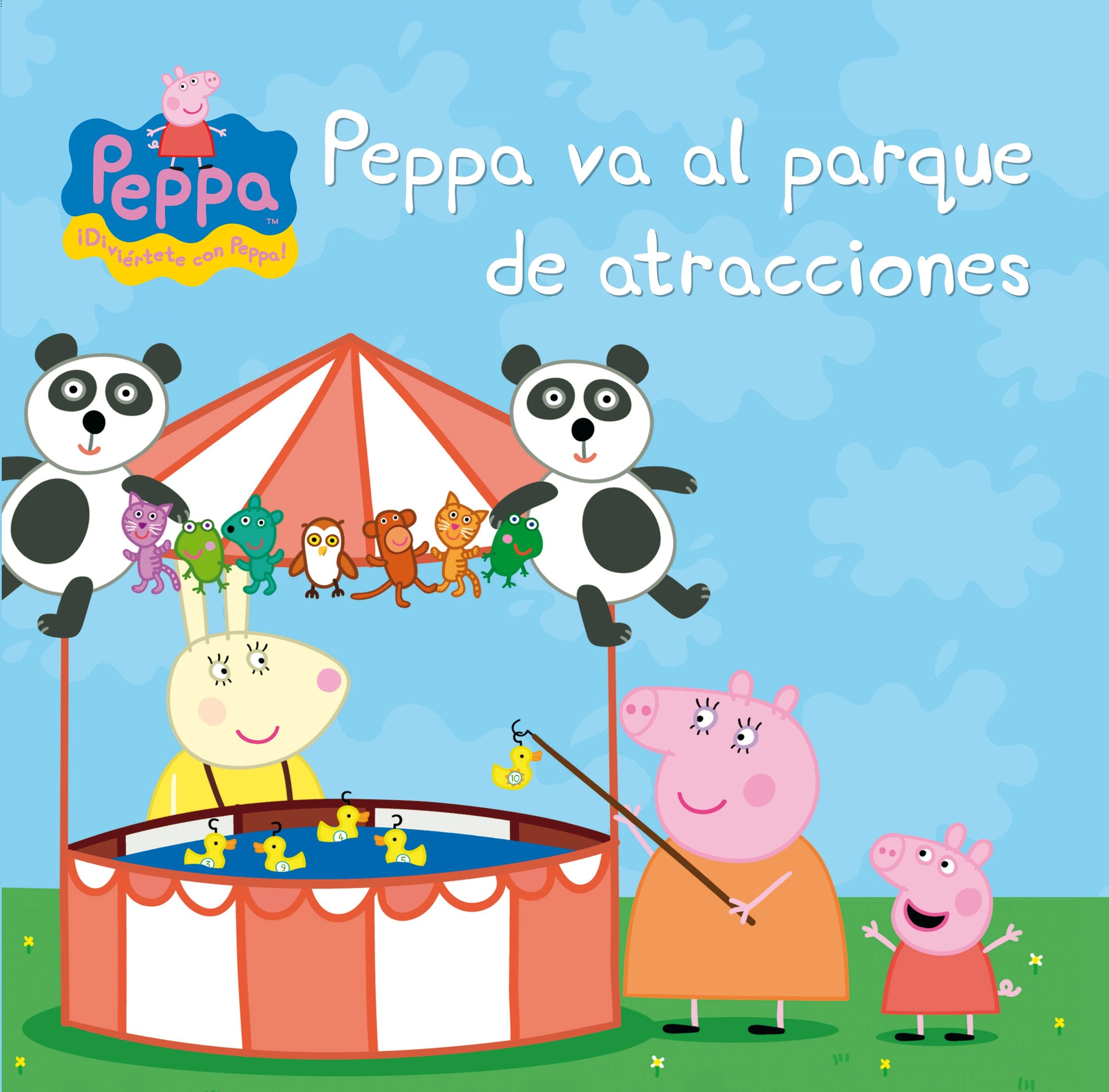 Peppa Pig. Un cuento - Peppa va al parque de atracciones book