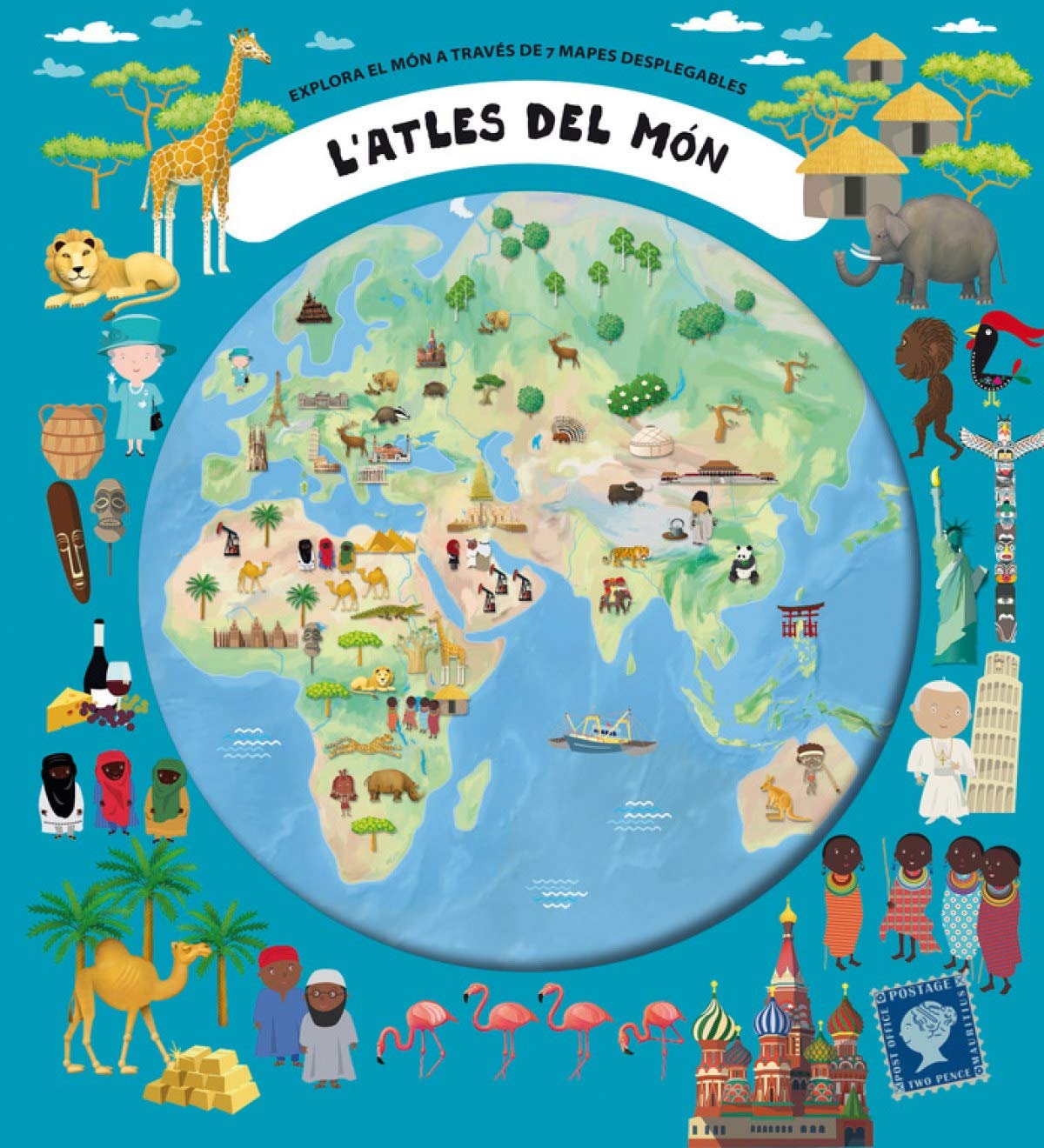 L'Atles del món: explora els 7 increïbles mapes desplegables Social Sciences