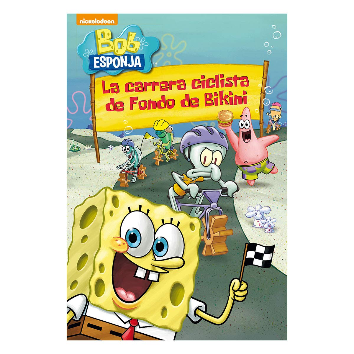 Bob Esponja. La carrera ciclista de fondo de Bikini : pictogramas Social Sciences