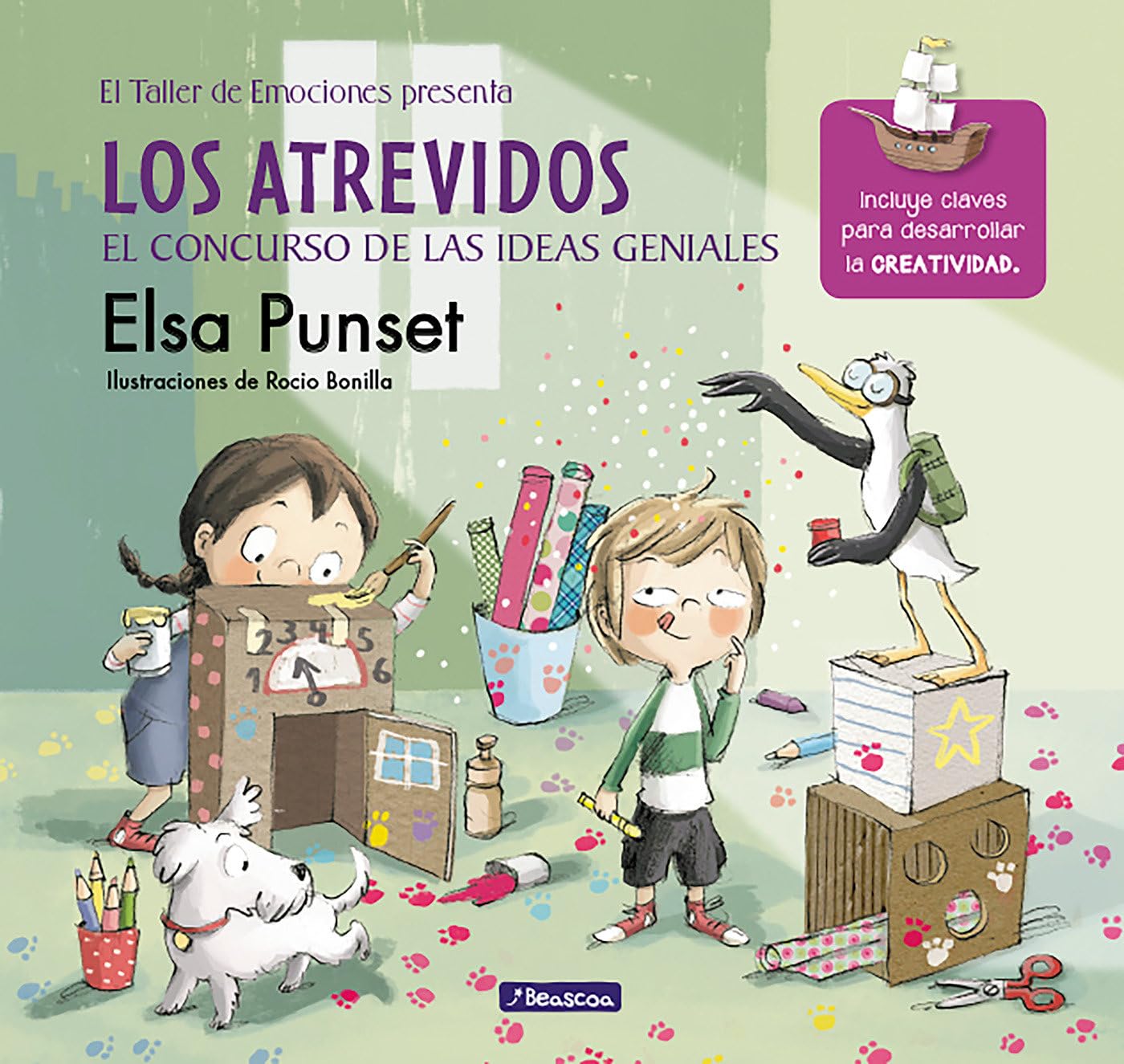 Los atrevidos y el concurso de las ideas geniales / The Daring and the Genius Ideas Contest book