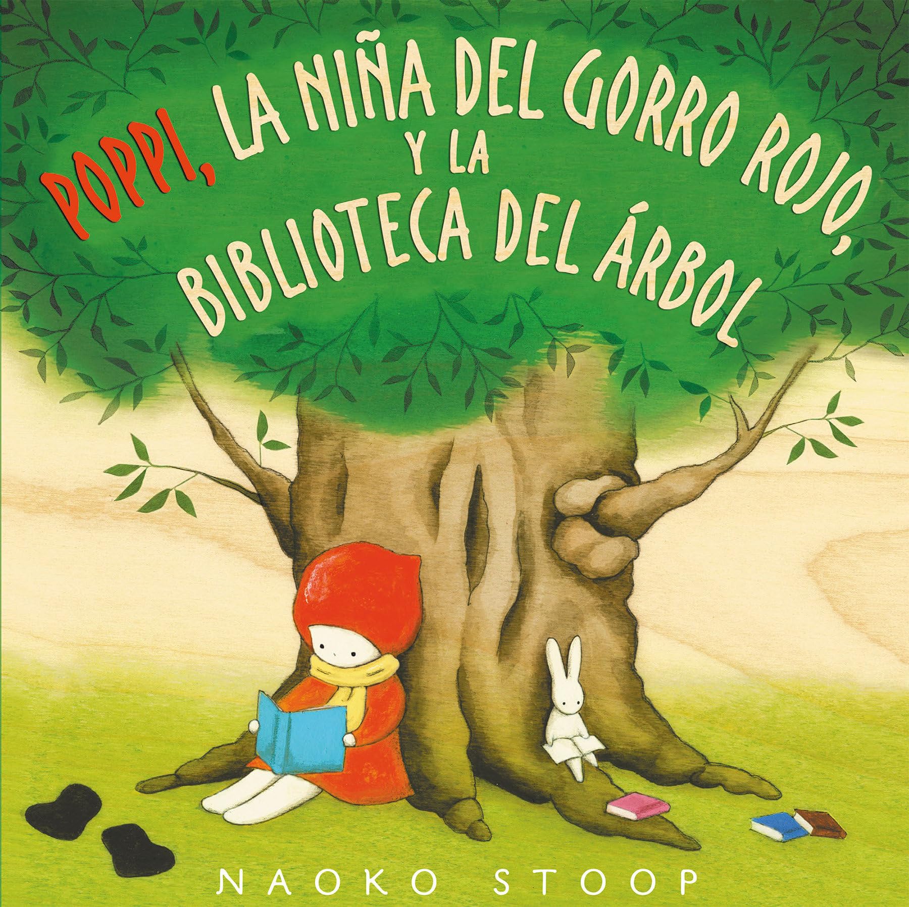 Poppi, la niña del gorro rojo, y la biblioteca del árbol Living & Furnishing