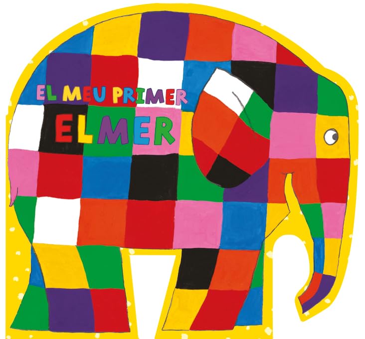 L'Elmer. Llibre de cartró - El meu primer Elmer book